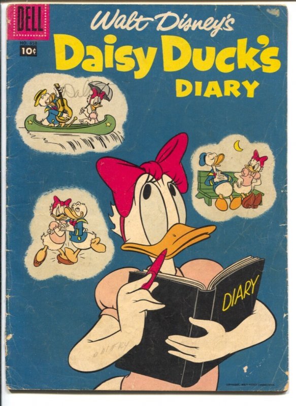 Four Color Comics #858 (Dell Comics, 1958), raw, ungraded comic book — front cover
