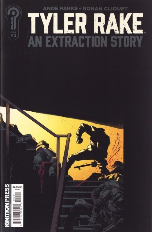 Tyler Rake: An Extraction Story #2 (2026), raw, ungraded comic book — front cover