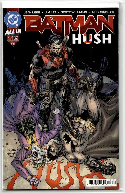 Batman #159 (DC Comics, 2025), raw, ungraded comic book — front cover