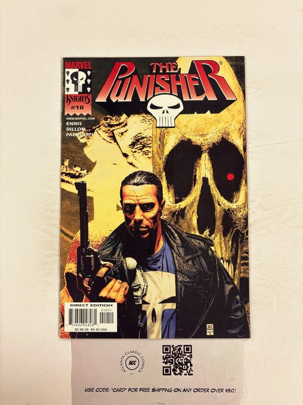 Punisher #10 (Marvel Comics), raw comic book in NM condition — front cover