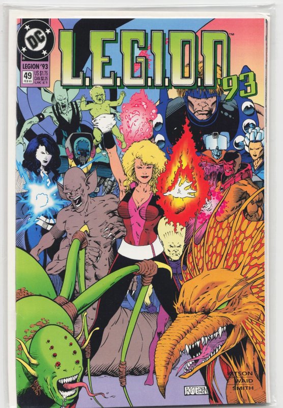L.e.g.i.o.n #49 (1993), raw, ungraded comic book — front cover