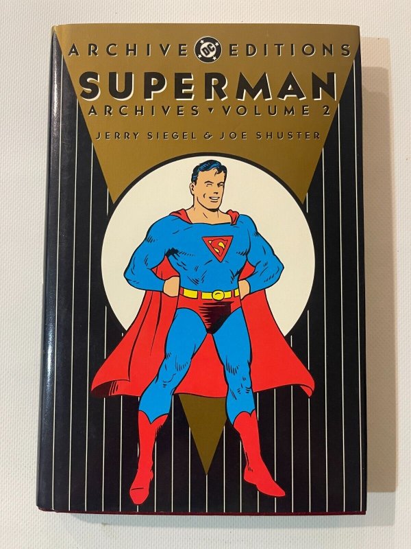 Superman Archives Vol #2 (DC Comics), raw, ungraded comic book — front cover