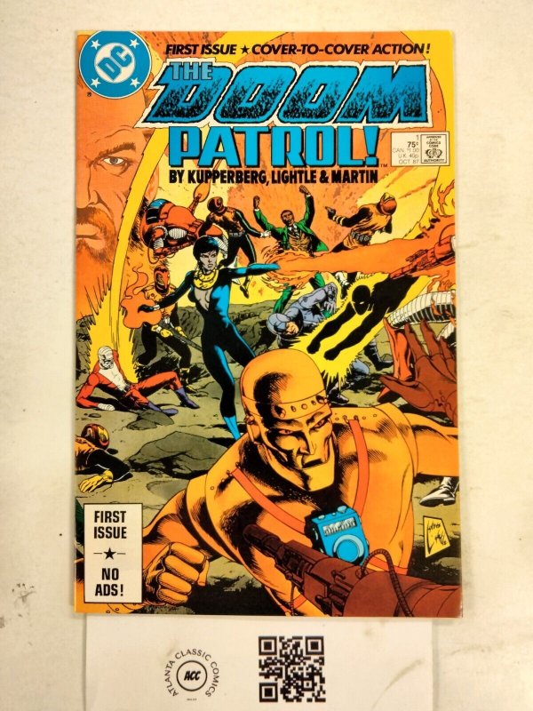 The Doom Patrol #1 (DC Comics), raw comic book in NM condition — front cover