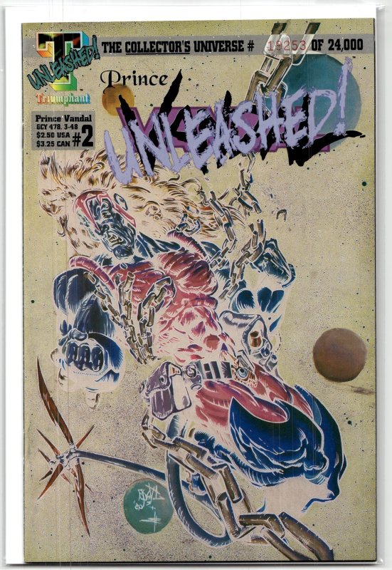 Prince Vandal #2 (1993), raw, ungraded comic book — front cover