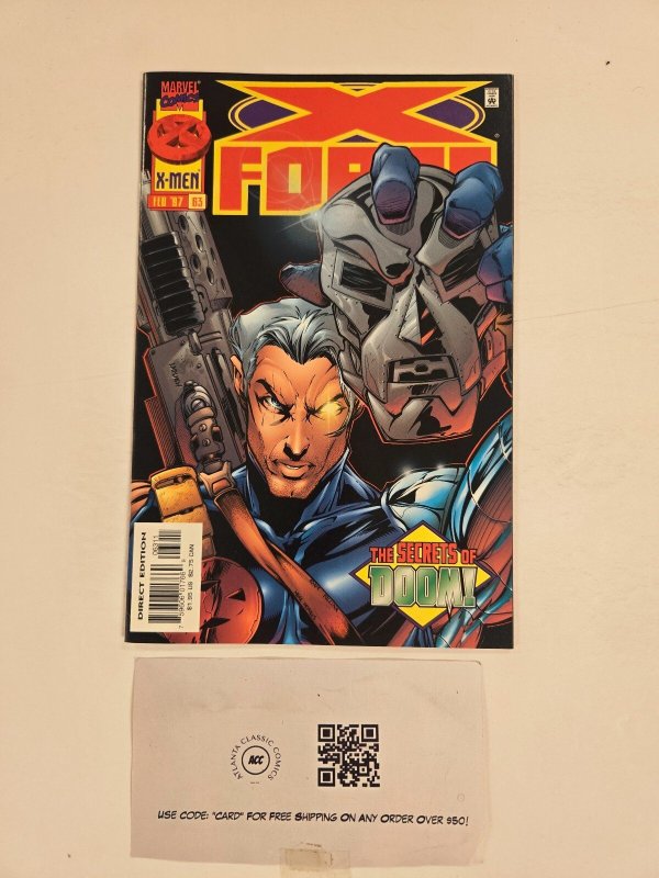 X-Force #63 (Marvel Comics, 1997), raw comic book in NM condition — front cover