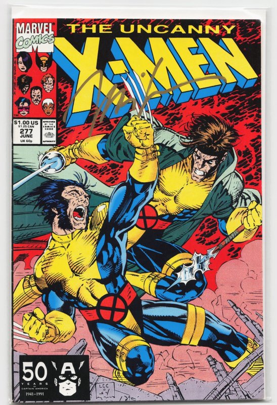 The Uncanny X-Men #277 (Marvel Comics, 1991), raw, ungraded comic book — front cover
