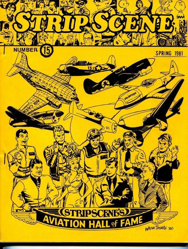 Strip Scene #15 (1981), raw comic book in VF condition — front cover