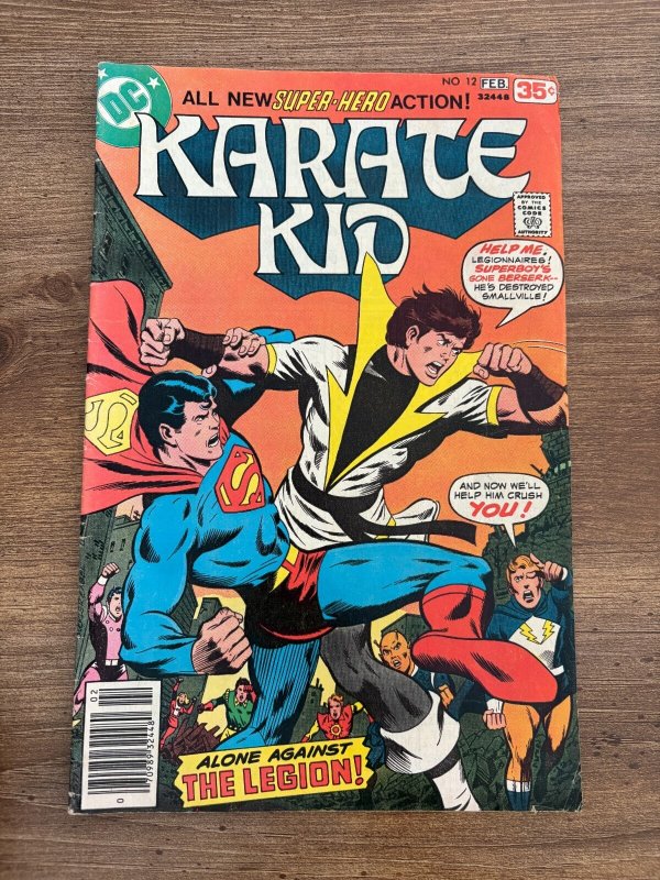 Karate Kid #12 (DC Comics, 1978), raw comic book in VG/FN condition — front cover