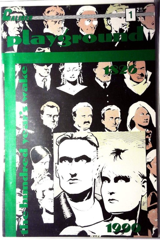 Playground #1 (1990), raw, ungraded comic book — front cover