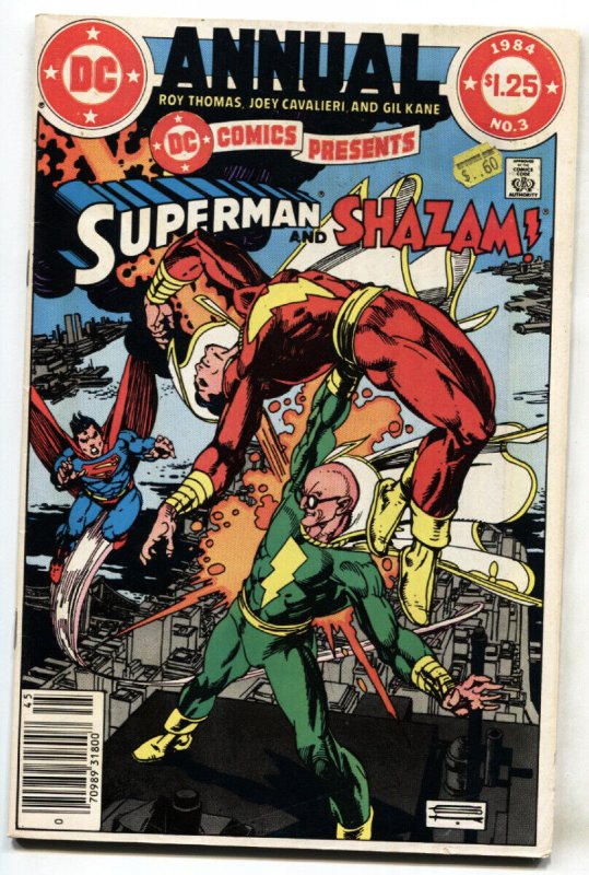 Presents Annual #3 (DC Comics), raw, ungraded comic book — front cover