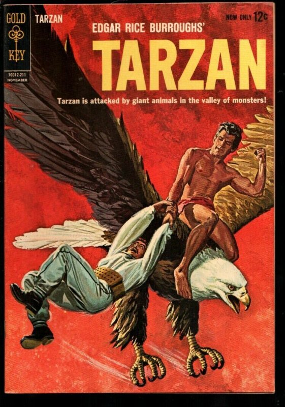 Tarzan #132 (Gold Key Comics, 1962), raw, ungraded comic book — front cover