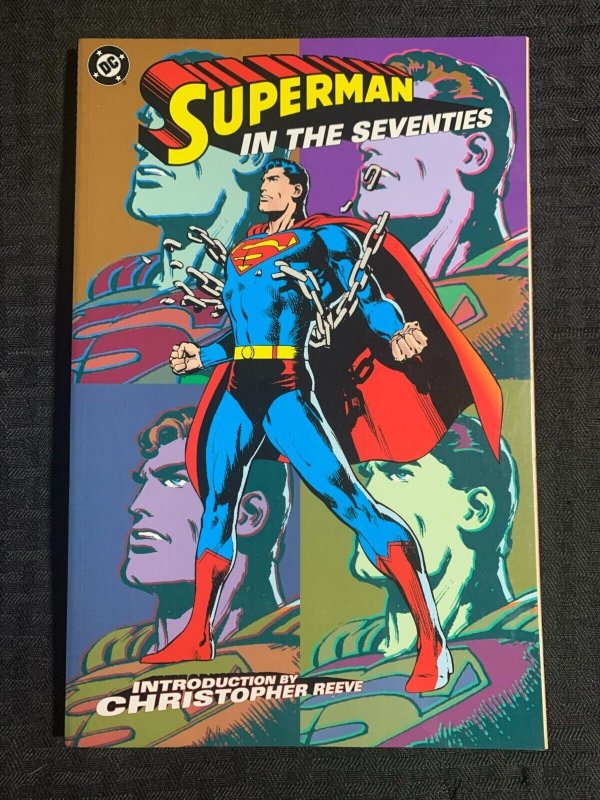 2000 Superman in the Seventies Intro Christopher Reeve SC FVF 7.0 1st DC Comics (DC Comics, 2000), raw comic book in 7.0 condition — front cover