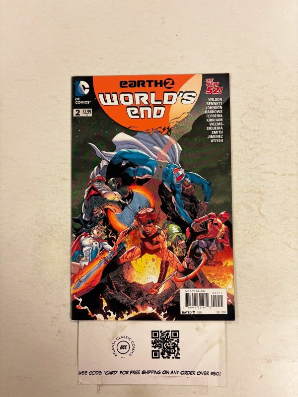 Earth #2 (DC Comics), raw comic book in NM condition — front cover