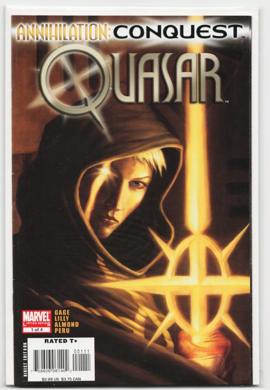 Annihilation: Conquest - Quasar #2 (2007), raw, ungraded comic book — front cover