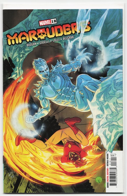 Marauders #18 (Marvel Comics, 2021), raw, ungraded comic book — front cover