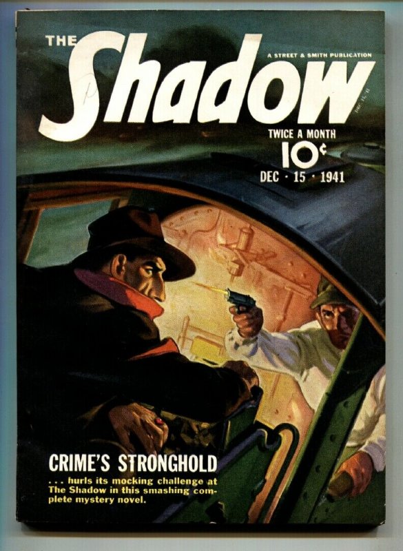 Shadow 1941 DEC 15-high Grade- Street AND Smith-Rare Pulp vf+ (Street & Smith, 1941), raw, ungraded comic book — front cover