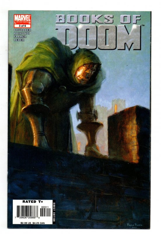 Books of Doom #3 (2005), raw comic book in NM condition — front cover