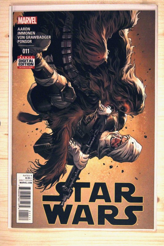 Star Wars #11 (Marvel Comics, 2016), raw comic book in NM+ 9.6 condition — front cover