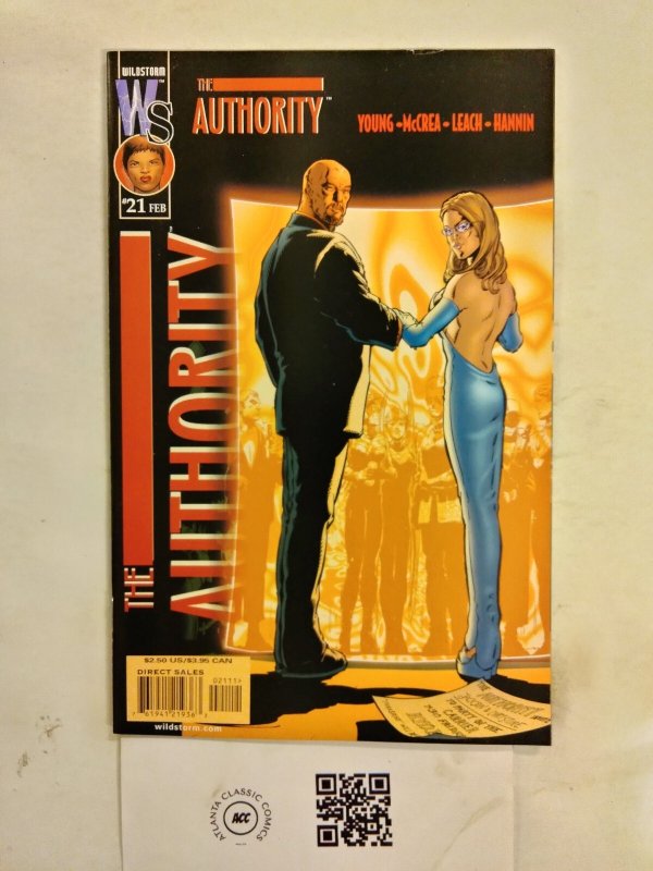 The Authority #21 (DC Comics), raw comic book in NM condition — front cover