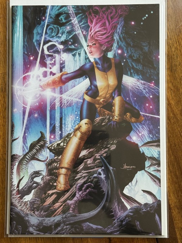 X-Men #1 (Marvel Comics, 2021), raw comic book in NM+ 9.6 condition — front cover