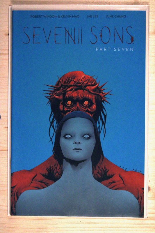 Seven Sons #7 (2022), raw comic book in NM+ 9.6 condition — front cover