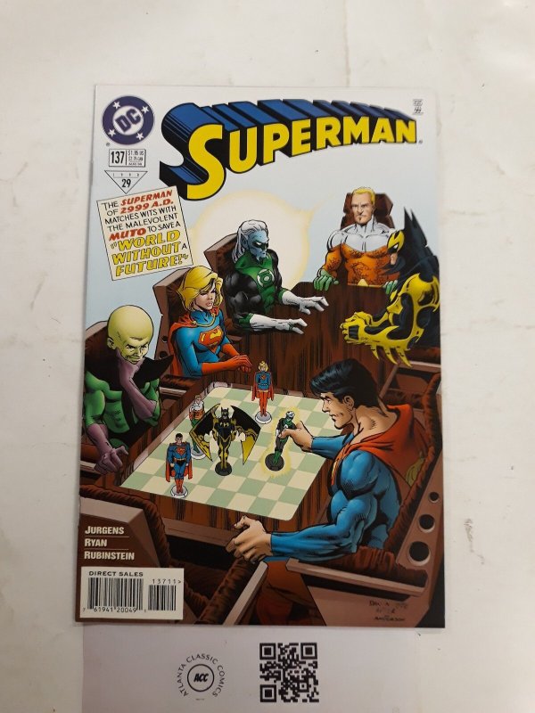 Superman #137 (DC Comics), raw comic book in NM condition — front cover