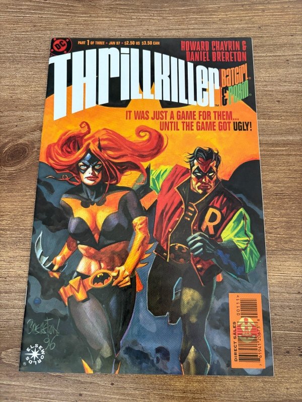 Lot of 3 Thrillkiller Batgirl & Robin DC Comic Books #1 2 3 Vf-Nm Batman 20 J480, raw comic book in NM condition — front cover