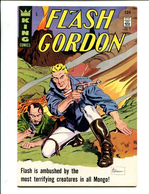 Flash Gordon #5 (Gold Key, 1967), raw comic book in 6.5 condition — front cover