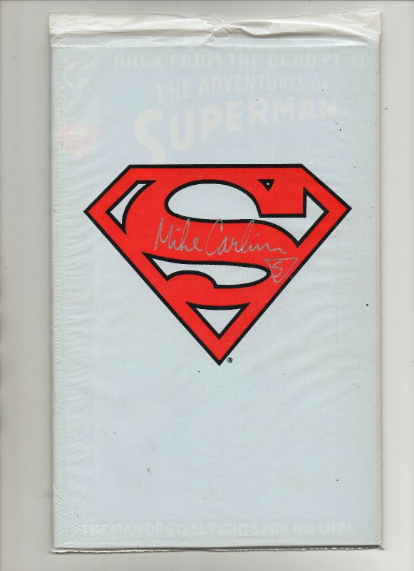 Adventures of Superman #500 (DC Comics, 1993), raw, ungraded comic book — front cover
