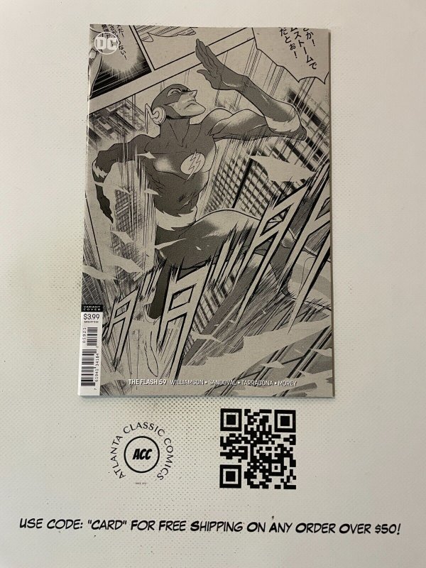 Flash #59 (DC Comics), raw comic book in NM condition — front cover