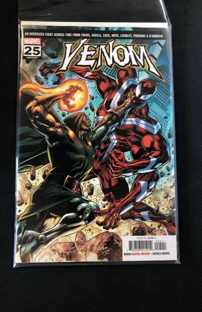 Venom #25 (Marvel Comics, 2023), raw, ungraded comic book — front cover