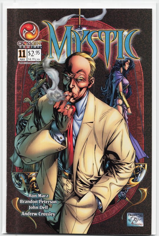Mystic #11 (2001), raw, ungraded comic book — front cover