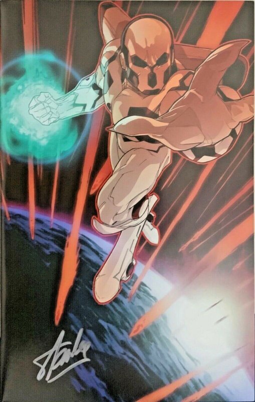 Stan Lee Soldier Zero,starborn,traveler #1, raw, ungraded comic book — front cover