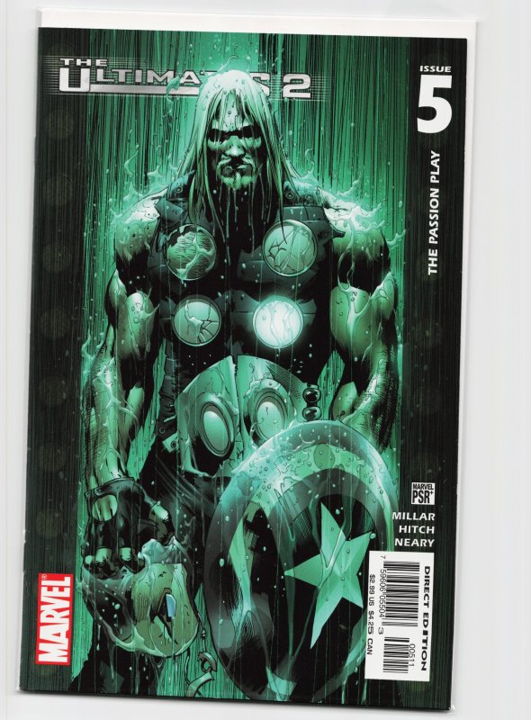 Ultimates 2 #5 (Marvel Comics, 2005), raw, ungraded comic book — front cover