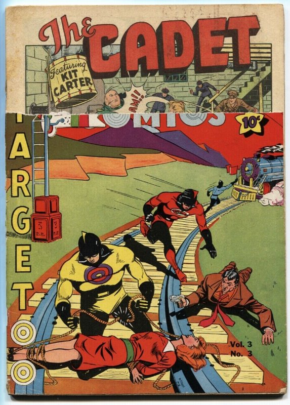 Target Vol 3 #3, raw, ungraded comic book — front cover