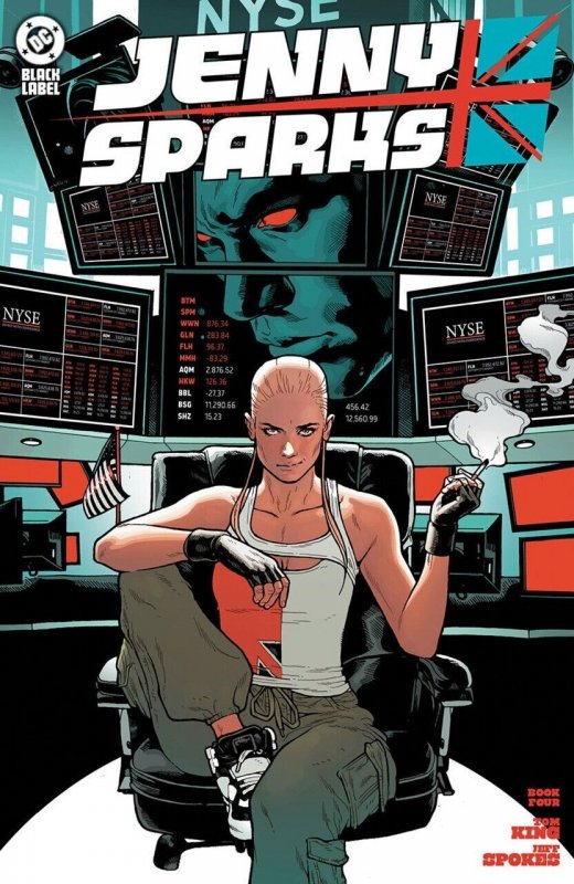 Jenny Sparks #4 (2024), raw comic book in NM condition — front cover