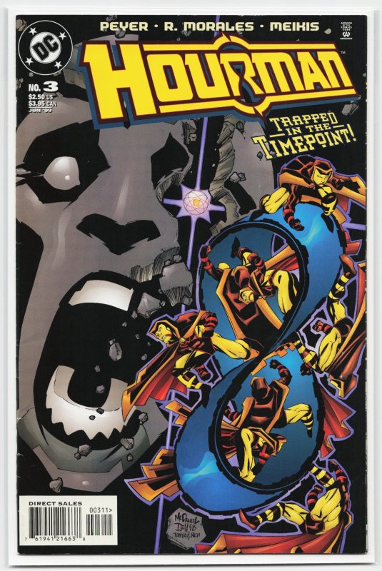 Hourman #3 (1999), raw, ungraded comic book — front cover