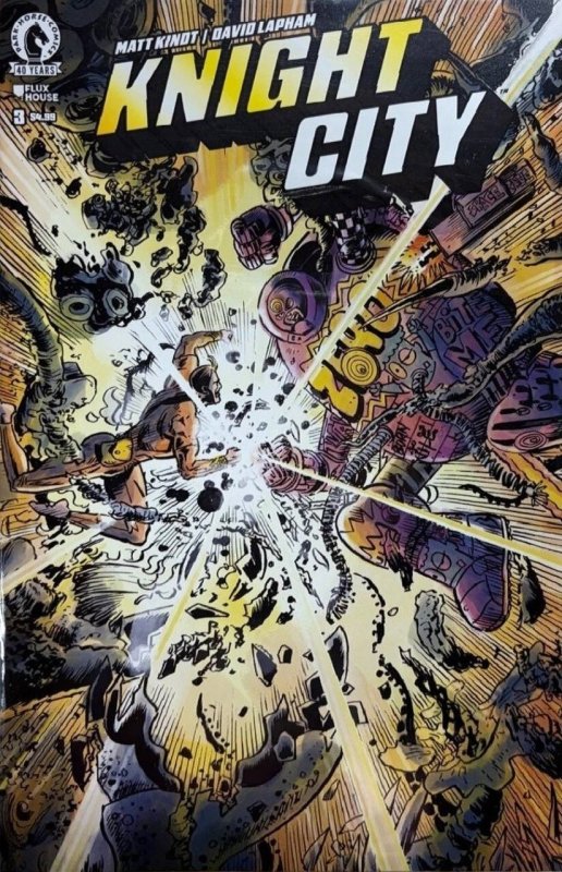 Knight City #3 (Dark Horse Comics, 2026), raw, ungraded comic book — front cover