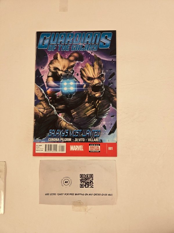 Guardians of the Galaxy #1 (Marvel Comics, 2020), raw comic book in NM condition — front cover