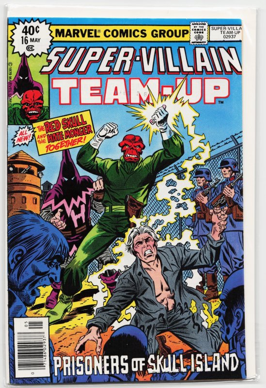 Super-Villain Team-Up #16 (Marvel Comics, 1979), raw, ungraded comic book — front cover