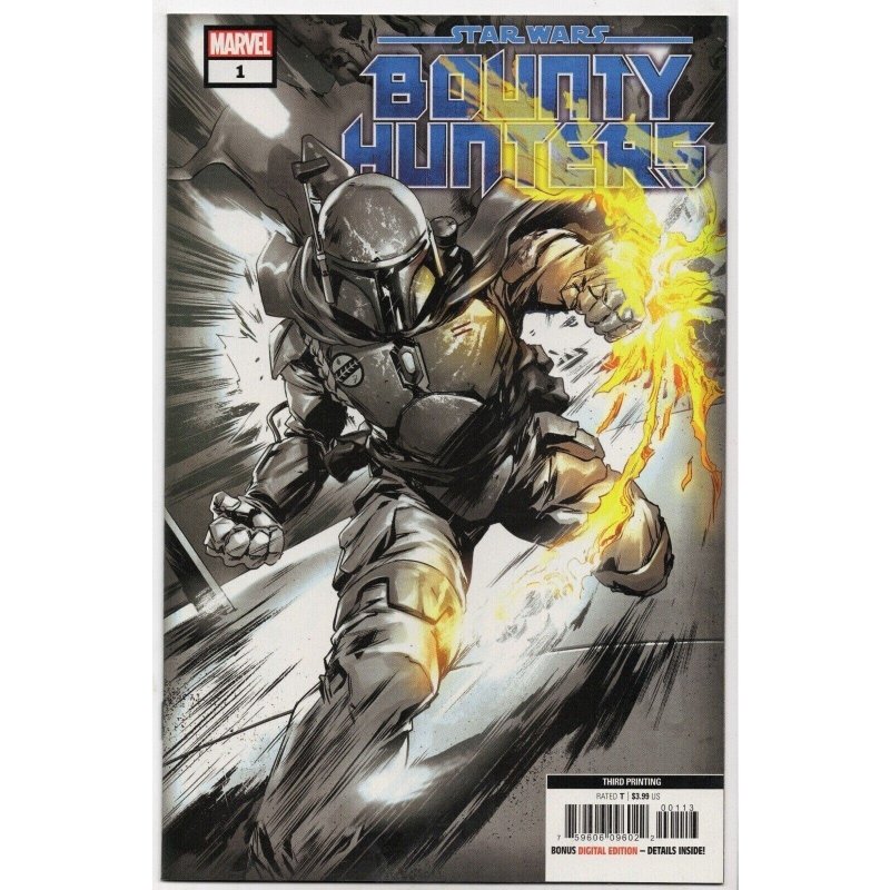 Star Wars: Bounty Hunters #1 (Marvel Comics, 2020), raw comic book in NM 9.4 condition — front cover