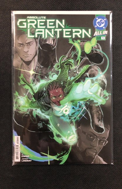Absolute Green Lantern #1 (DC Comics, 2025), raw, ungraded comic book — front cover