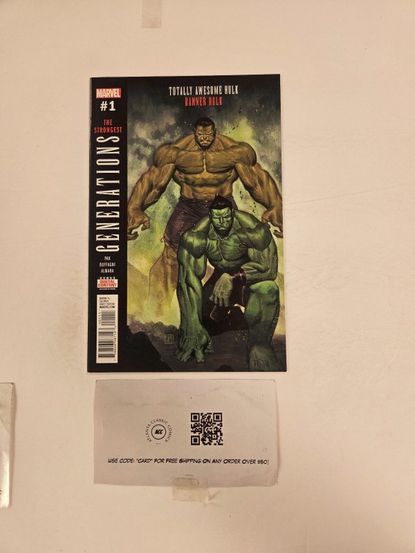 Generations the Strongest #1 (Marvel Comics), raw comic book in NM condition — front cover