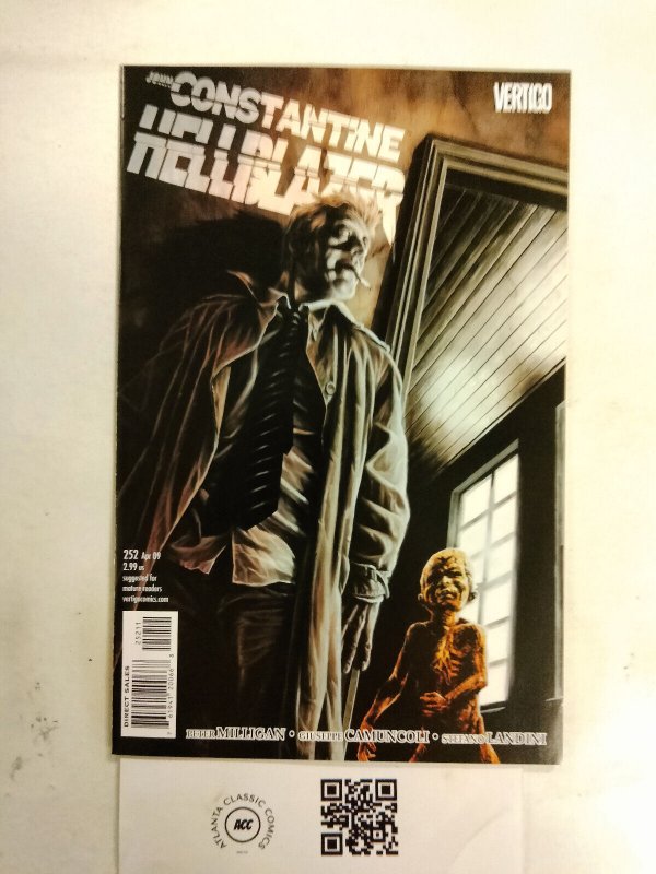 Hellblazer #252 (DC Comics), raw comic book in NM condition — front cover