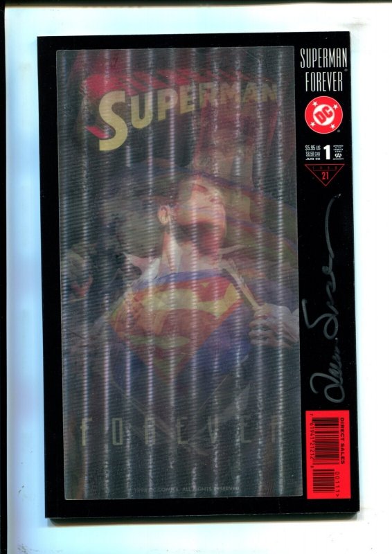 Superman Forever #1 (1998), raw comic book in 9.0 condition — front cover