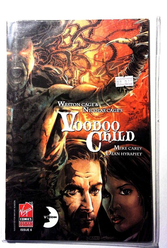 Voodoo Child #6 (2007), raw, ungraded comic book — front cover