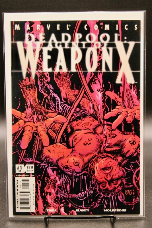 Deadpool #57 (Marvel Comics, 2001), raw comic book in VF/NM 9.0 condition — front cover