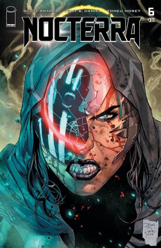Nocterra #6 (Image Comics, 2021), raw comic book in NM condition — front cover