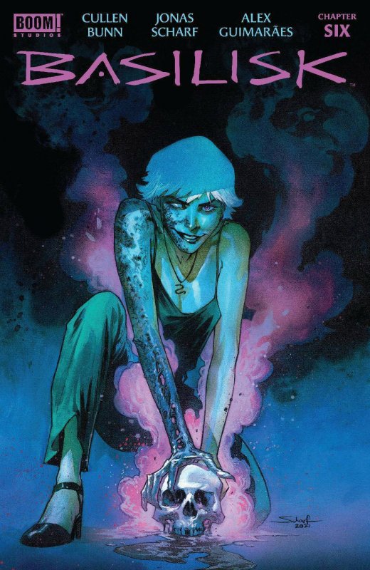 Basilisk #6 (Boom! Studios, 2022), raw, ungraded comic book — front cover