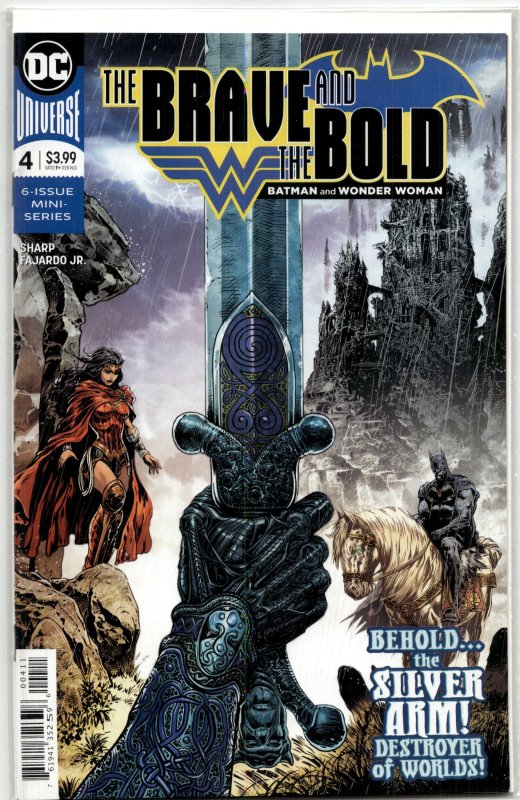 The Brave and the Bold: Batman and Wonder Woman #4 (DC Comics, 2018), raw, ungraded comic book — front cover